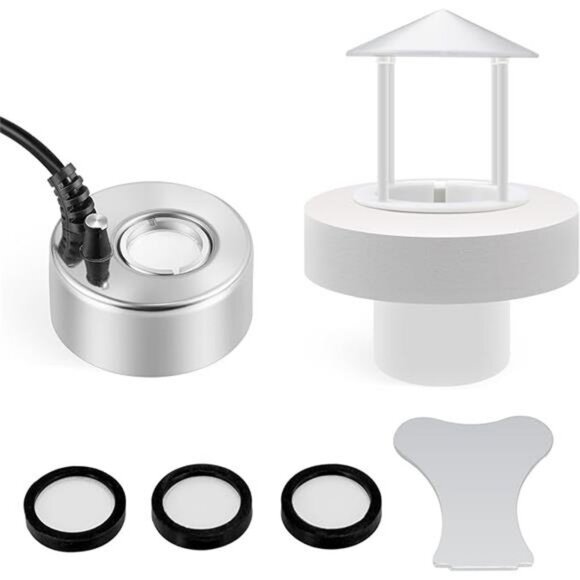 Mist Maker 350ml/H, Halloween Party Ultrasonic Pond Fogger Aluminum Mister - Picture 7 of 7